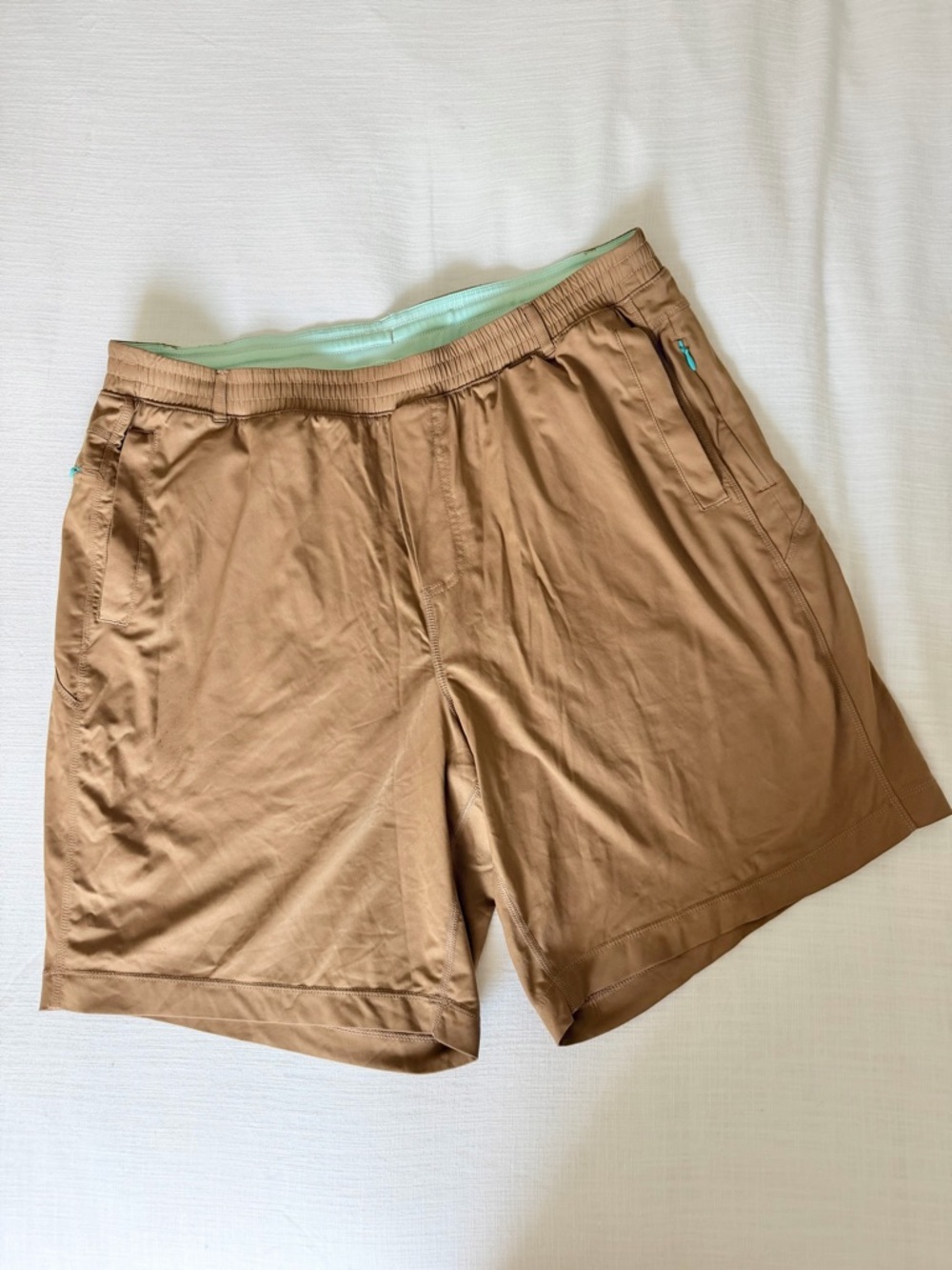Birddog Mens lined khaki shorts in Graham 3XL long 9” inseam - Picture 4 of 9